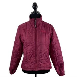 ❤️MARMOT RASPBERRY QUILTED SKI JACKET ~ XS‎